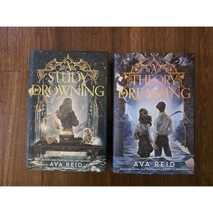 Ava Reid A Study in Drowning & A Theory of Dreaming Hardcover Fantasy FLAW READ